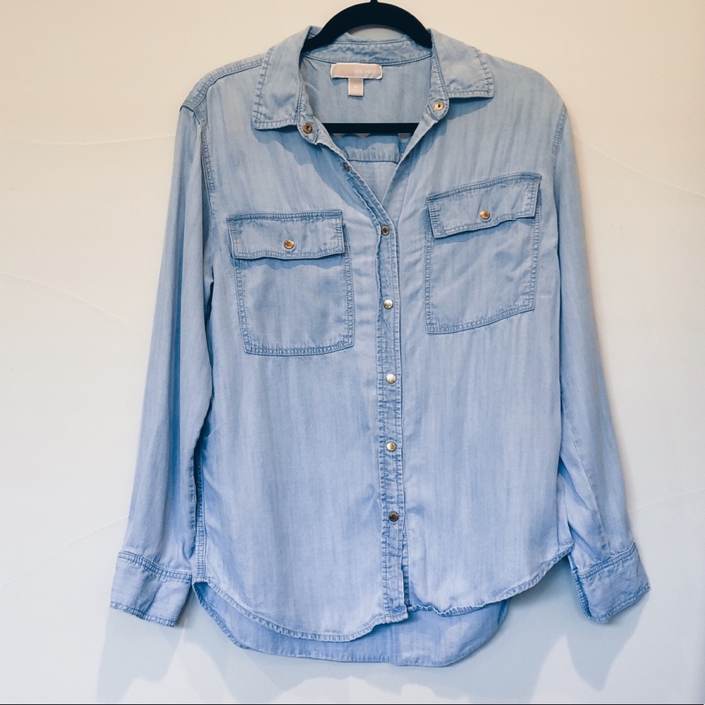 Michael Kors Chambray Button up